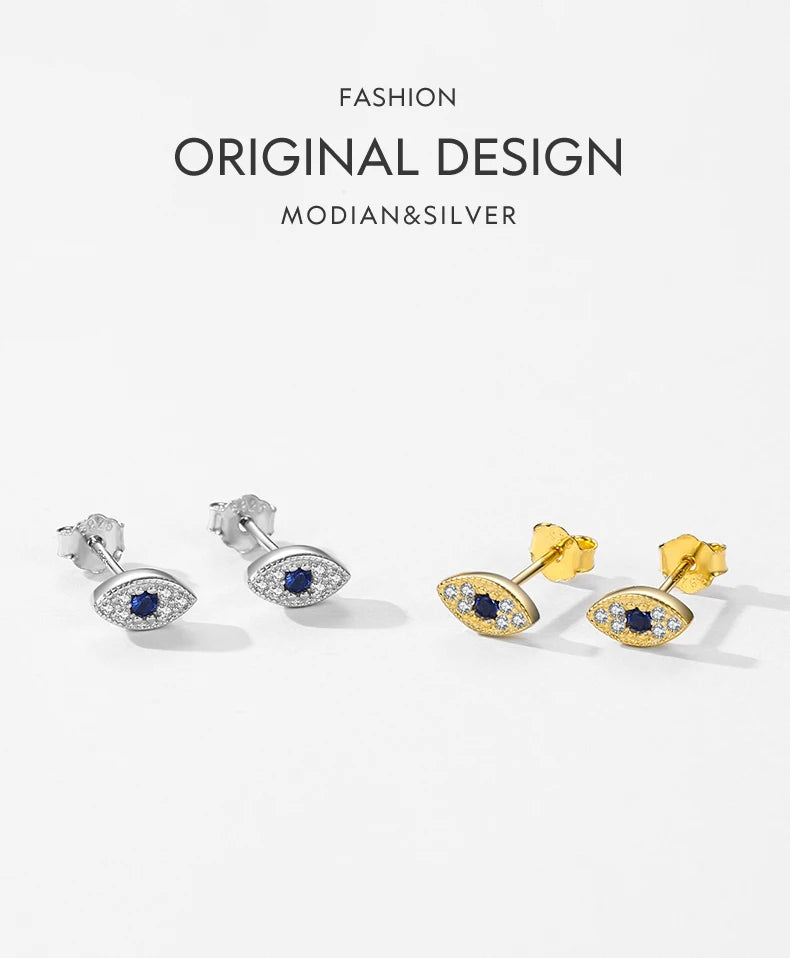 Tiny Stud Ohrringe - 925 Sterling Silber