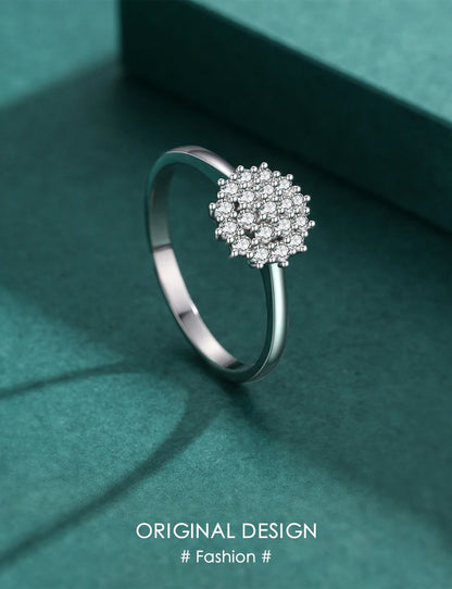 Sparkling Zirkonia Ring - 925 Sterling Silber