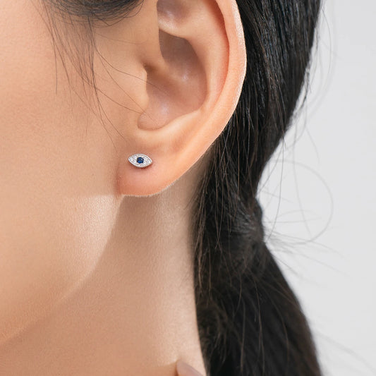 Tiny Stud Ohrringe - 925 Sterling Silber