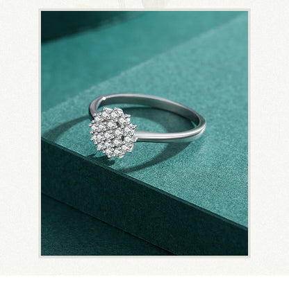 Sparkling Zirkonia Ring - 925 Sterling Silber